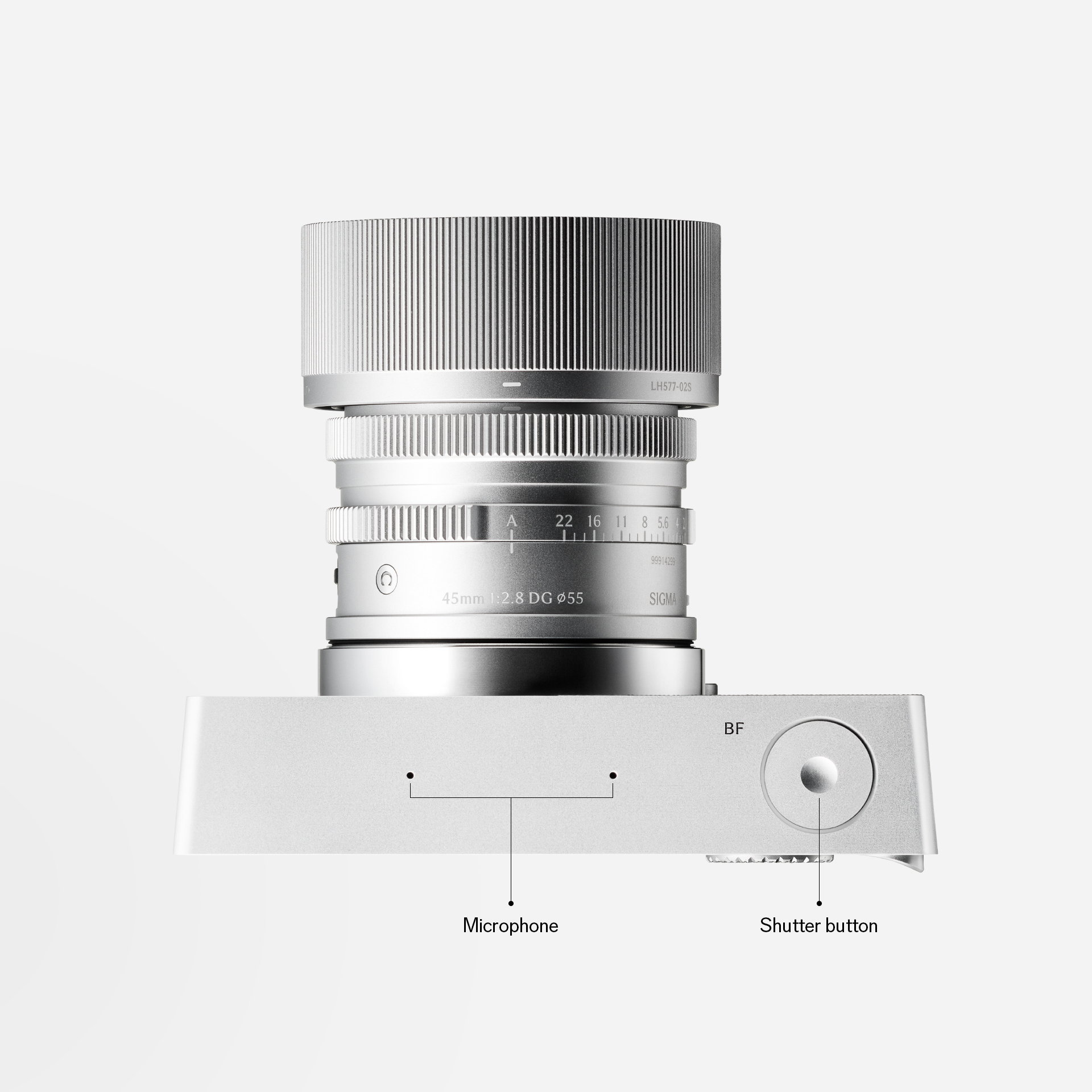 Sigma BF top view diagram