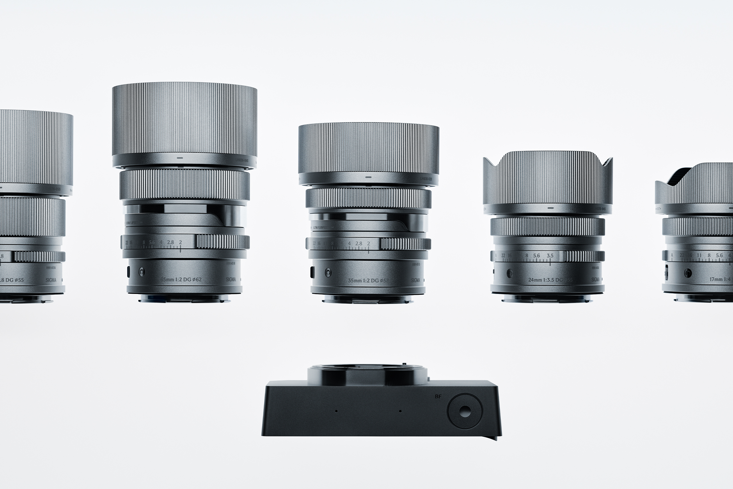 Sigma BF with lenses in matching colours